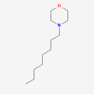 Chemical structure of 4-Octylmorpholine