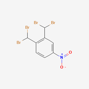 Chemical structure of 4-Nitro-α,α,α',α'-tetrabromo-o-xylene