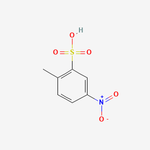 Chemical structure of 4-Nitrotoluene-2-Sulfonic Acid