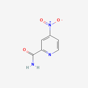 Chemical structure of 4-Nitropicolinamide