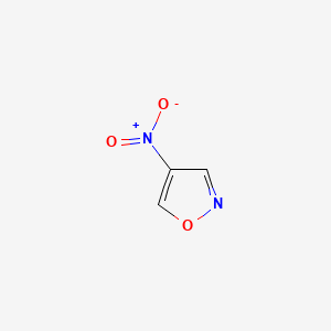 Chemical structure of 4-Nitroisoxazole