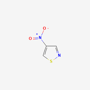 Chemical structure of 4-Nitroisothiazole