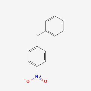Chemical structure of 4-Nitrodiphenylmethane