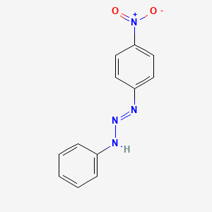 Chemical structure of 4-Nitrodiazoaminobenzene