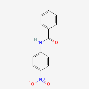 Chemical structure of 4'-Nitrobenzanilide
