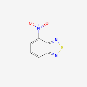 Chemical structure of 4-Nitro-2,1,3-benzothiadiazole