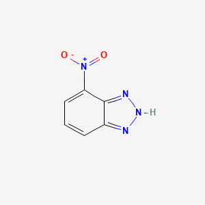 Chemical structure of 4-Nitrobenzotriazole