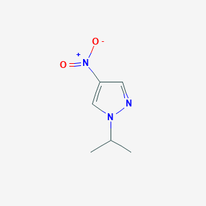 Chemical structure of 1-Isopropyl-4-nitro-1H-pyrazole