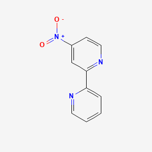 Chemical structure of 4-Nitro-2,2'-bipyridine
