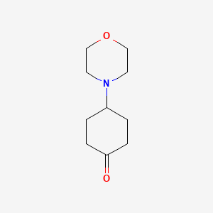 Chemical structure of 4-Morpholinocyclohexanone