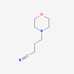 Chemical structure of 4-Morpholinobutanenitrile