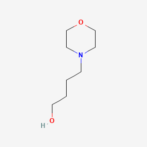 Chemical structure of 4-Morpholinobutan-1-ol