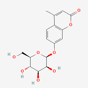 Chemical structure of 4-METHYLUMBELLIFERYL BETA-D-MANNOPYRANOSIDE