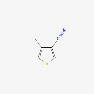 Chemical structure of 4-Methylthiophene-3-carbonitrile