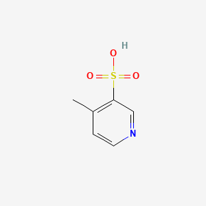 Chemical structure of 4-Methylpyridine-3-Sulfonic Acid