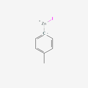 Chemical structure of 4-METHYLPHENYLZINC IODIDE