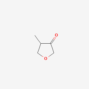 Chemical structure of 4-Methyloxolan-3-one