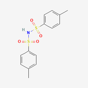 Chemical structure of 4-Methyl-N-tosylbenzenesulfonamide