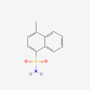 Chemical structure of 4-Methylnaphthalene-1-sulfonamide