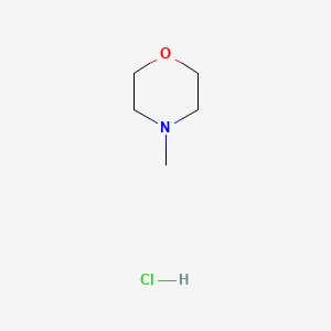 Chemical structure of 4-Methylmorpholine hydrochloride