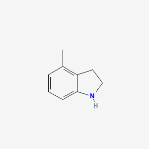 Chemical structure of 4-Methylindoline