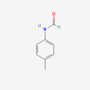 Chemical structure of 4'-Methylformanilide