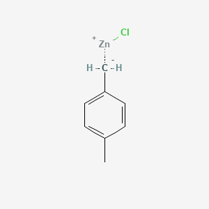 Chemical structure of 4-Methylbenzylzinc chloride