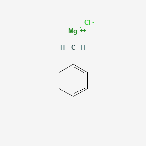 Chemical structure of 4-Methylbenzylmagnesium chloride