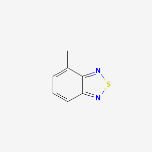 Chemical structure of 4-Methyl-2,1,3-benzothiadiazole
