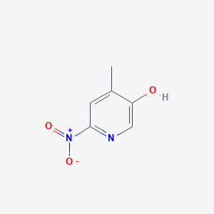 Chemical structure of 4-Methyl-6-nitropyridin-3-ol