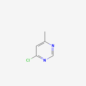 Chemical structure of 4-Chloro-6-methylpyrimidine