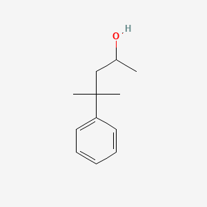 Chemical structure of Dimethyl phenylbutanol