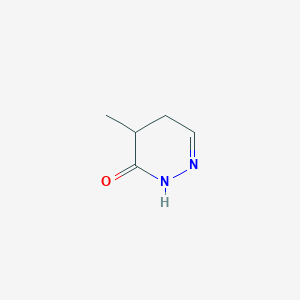 Chemical structure of 4-Methyl-4,5-dihydropyridazin-3(2H)-one