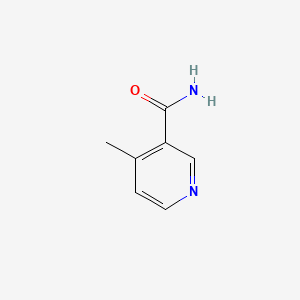 Chemical structure of 4-Methyl-3-pyridinecarboxamide