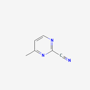 Chemical structure of 4-Methyl-2-pyrimidinecarbonitrile