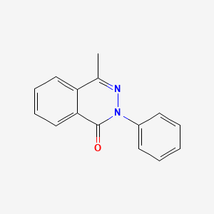 Chemical structure of 4-Methyl-2-phenylphthalazin-1(2H)-one