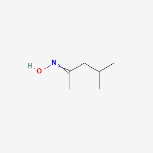 Chemical structure of 4-Methyl-2-pentanone Oxime