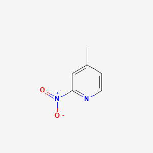 Chemical structure of 4-Methyl-2-nitropyridine