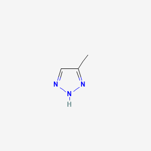 Chemical structure of 4-Methyl-2H-1,2,3-triazole