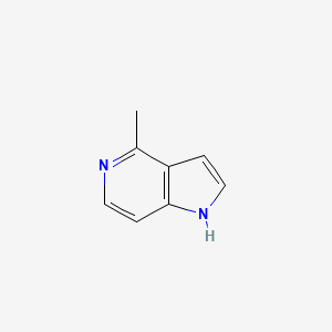 Chemical structure of 4-Methyl-1H-pyrrolo[3,2-c]pyridine