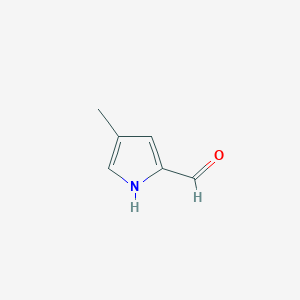 Chemical structure of 4-Methyl-1H-pyrrole-2-carbaldehyde