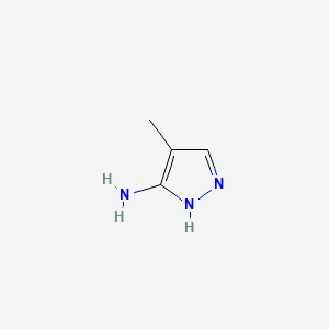 Chemical structure of 4-Methyl-1H-pyrazol-3-amine