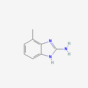 Chemical structure of 4-Methyl-1H-Benzimidazol-2-Amine