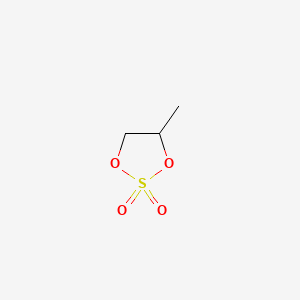 Chemical structure of 4-Methyl-1,3,2-dioxathiolane 2,2-Dioxide