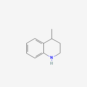 Chemical structure of 4-Methyl-1,2,3,4-tetrahydroquinoline