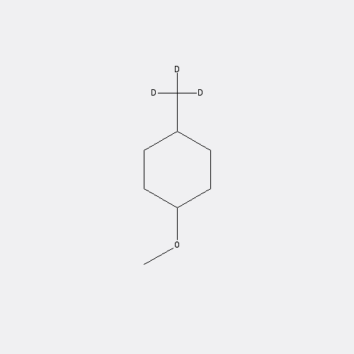 Chemical structure of 4-METHOXYTOLUENE-ALPHA,ALPHA,ALPHA-D3