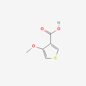 Chemical structure of 4-Methoxythiophene-3-carboxylic acid