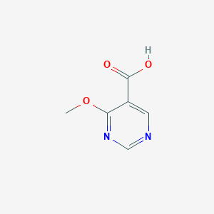Chemical structure of 4-Methoxypyrimidine-5-carboxylic Acid