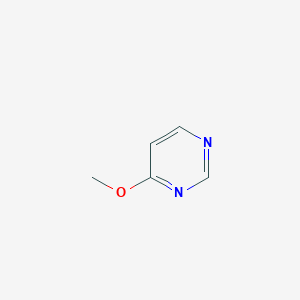 Chemical structure of 4-Methoxypyrimidine