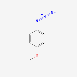 Chemical structure of 4-METHOXYPHENYLAZIDE